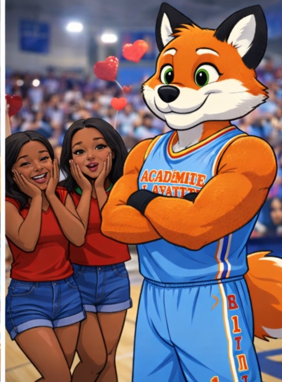 Foxes at the Homecoming dance