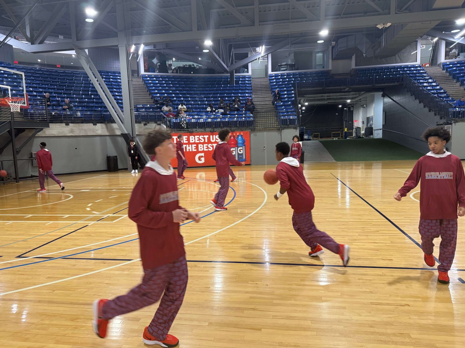 Foxes players training