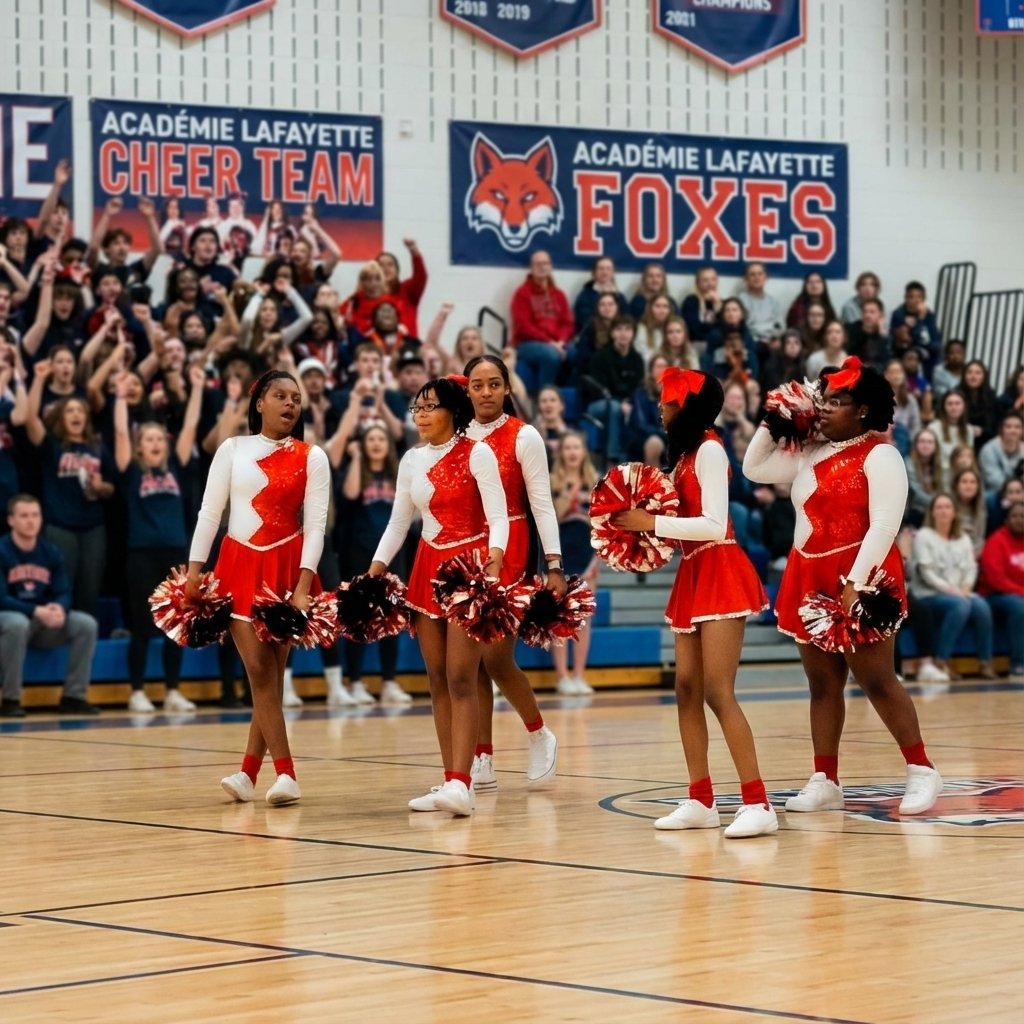 ALIHS cheer squad